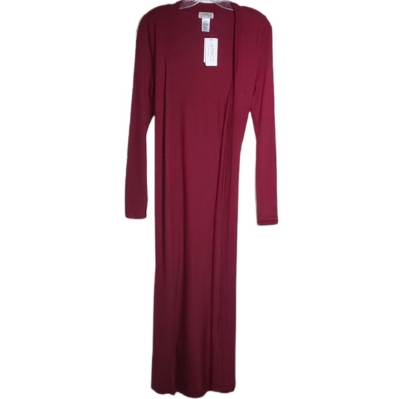 (A8) L*Space Audrey Duster, in Color: Cabernet, Size Medium, NWT - Picture 7 of 12